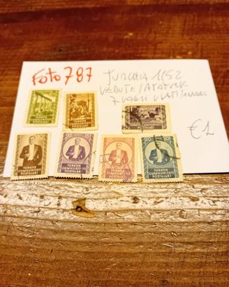 Francobolli nuovi e usati della Turchia 