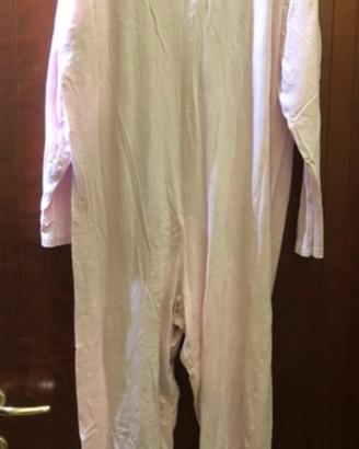 Tutone per Anziani Pigiama Rosa Taglia L Nuovo