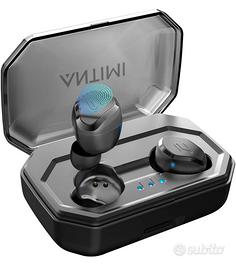 Auricolari cuffie Bluetooth Antimi