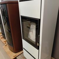 Stufa a pellet Piazzetta P980 Bianca