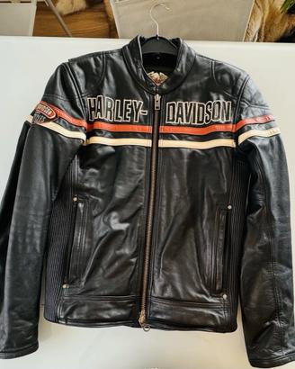 Giacca Pelle Harley Davidson Vintage 2007 Armstron