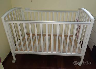 Lettino Pali con materasso 