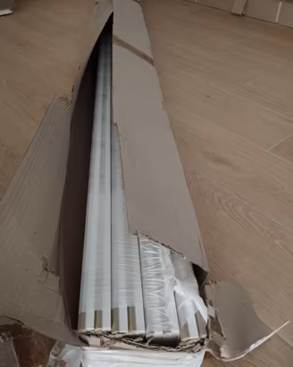 Battiscopa MDF Bianco
