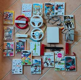 Nintendo Wii bianca + giochi + controller