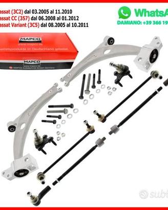 Kit 10 Bracci Anteriori Rinforzati VW PASSAT CC