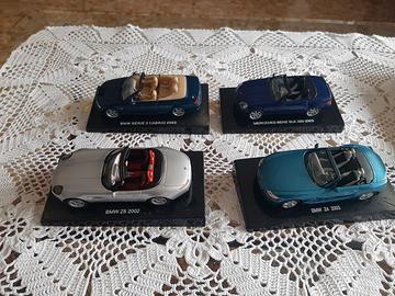 modellini auto cabrio 1/43 bmw - mercedes