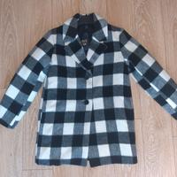 cappottino scacchi ragazza 12 anni