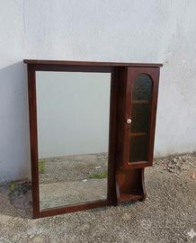 Specchio da bagno con vetrina 