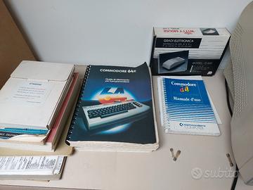 Commodore 64 + accessori e manuali