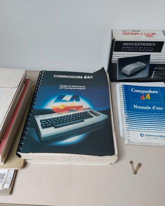 Commodore 64 + accessori e manuali