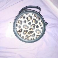 Borsa tonda in pelle