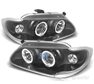 FARI PER RENAULT MEGANE 96-99 ANGEL EYES FONDO NER