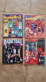 Lotto 4 Album Figurine NBA Basket Anni 90