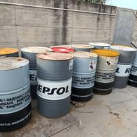Fusti metallici 200 litri VUOTI -  bidoni olio