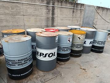 Fusti metallici 200 litri VUOTI -  bidoni olio