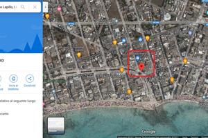 Torre lapillo 40 mt spiag vista mare maldive