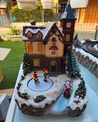 Christmas LED Church Showpiece - 17x18 cm