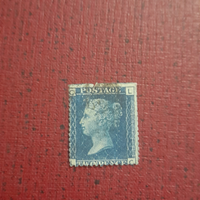 Francobollo penny black inglese