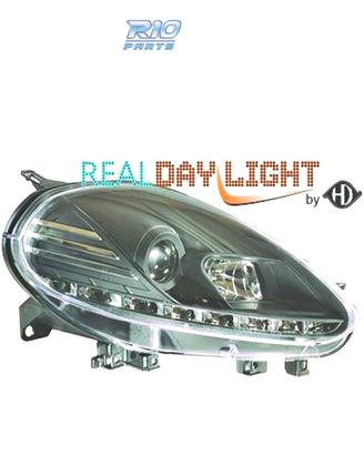 FARI PER FIAT PUNTO EVO 09-12 LUCE DIURNA REALE FU