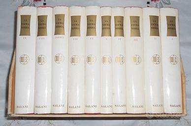 LA SACRA BIBBIA Editore SALANI 10 Volumi