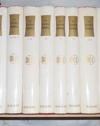LA SACRA BIBBIA Editore SALANI 10 Volumi