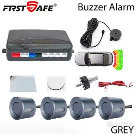kit sensori parcheggio grigio metallizz firstsafe