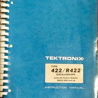 Manuale vintage Tektronix 422