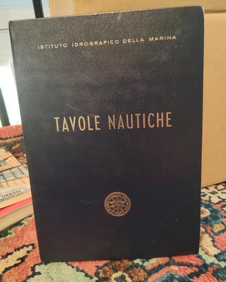 Tavole nautiche Istituto Idrografico della Marina 