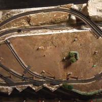 PLASTICO TRENINO ELETTRICO SCALA HO 200 CM ANNI 70