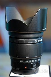 Obiettivo zoom Tamron 28-200 attacco Canon EOS