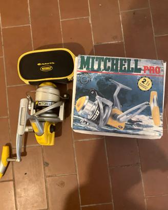 mulinello mitchell Nautil pro 6500 giallo+ scatola