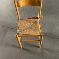 Sedie in legno impagliate