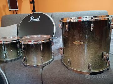 Pearl Masters all maple MCX black sparkle fade