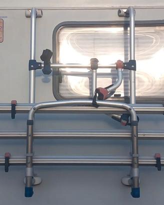 Porta bici per camper più accessori