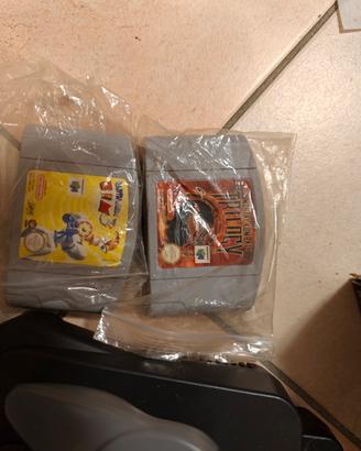 Nintendo 64 con giochi 