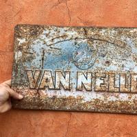 insegna in metallo vannelle