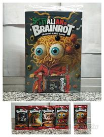 Set De 92 Cartes & Autocollants 'Italian Brainrot' - Jeu De Collection Animé Pour Enfants Et Ados