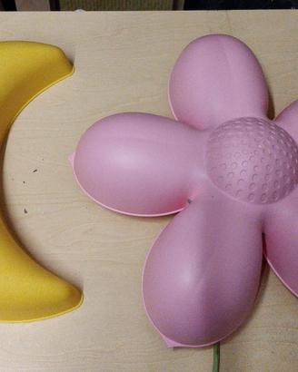 Lampade a parete LUNA e FIORE IKEA
