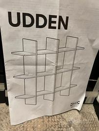 mensola Ikea Udden (2 set) colore nero