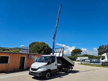 IVECO DAILY 35C16 NUOVO ribaltabile e gru nuovi, b