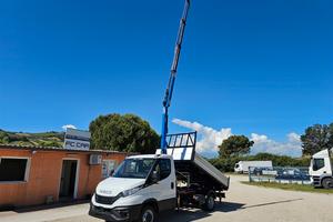 IVECO DAILY 35C16 NUOVO ribaltabile e gru nuovi, b
