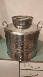 Fustino acciaio inox 18/10