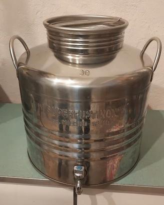 Fustino acciaio inox 18/10