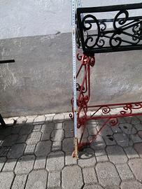 fioriere in ferro battuto 