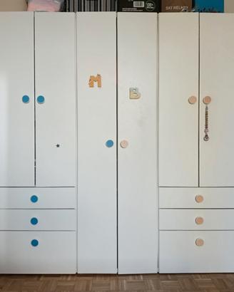 Armadio Ikea 6 ante per bambini