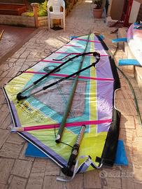 -Windsurf "Bic Astrorock" Completo di tutto-
