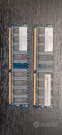 RAM DDR 400 2x512MB -2x256Mb