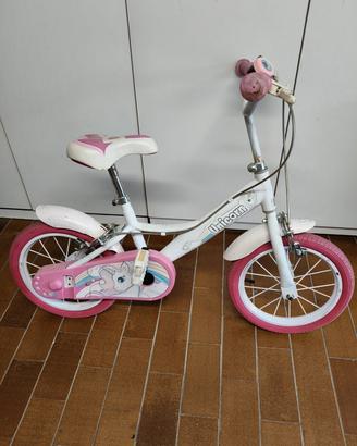 bici unicorno bambina da 3 a 6anni
