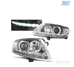 FARI AUDI A6 4F 04-08 DRL XENON CROMATO