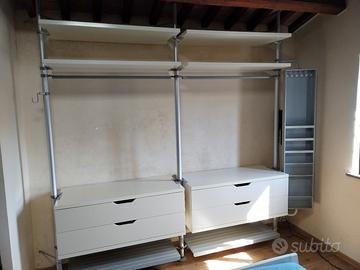 Sistema per cabina armadio